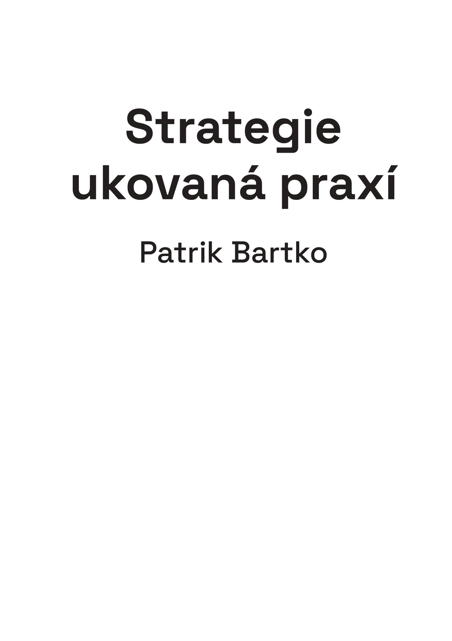 1 2 essential college Strategie ukovaná praxí